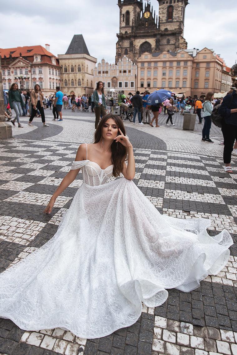 Polina Wedding Dress by Katy Corso