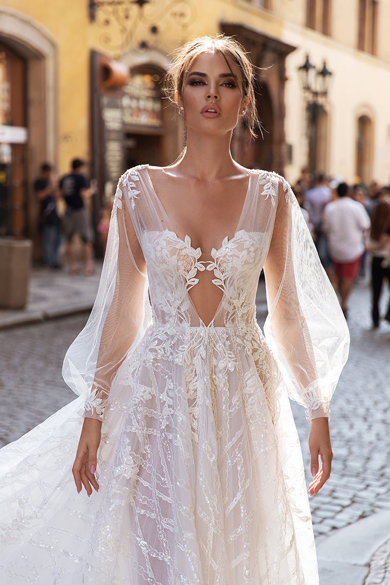 Nata Wedding Dress by Katy Corso