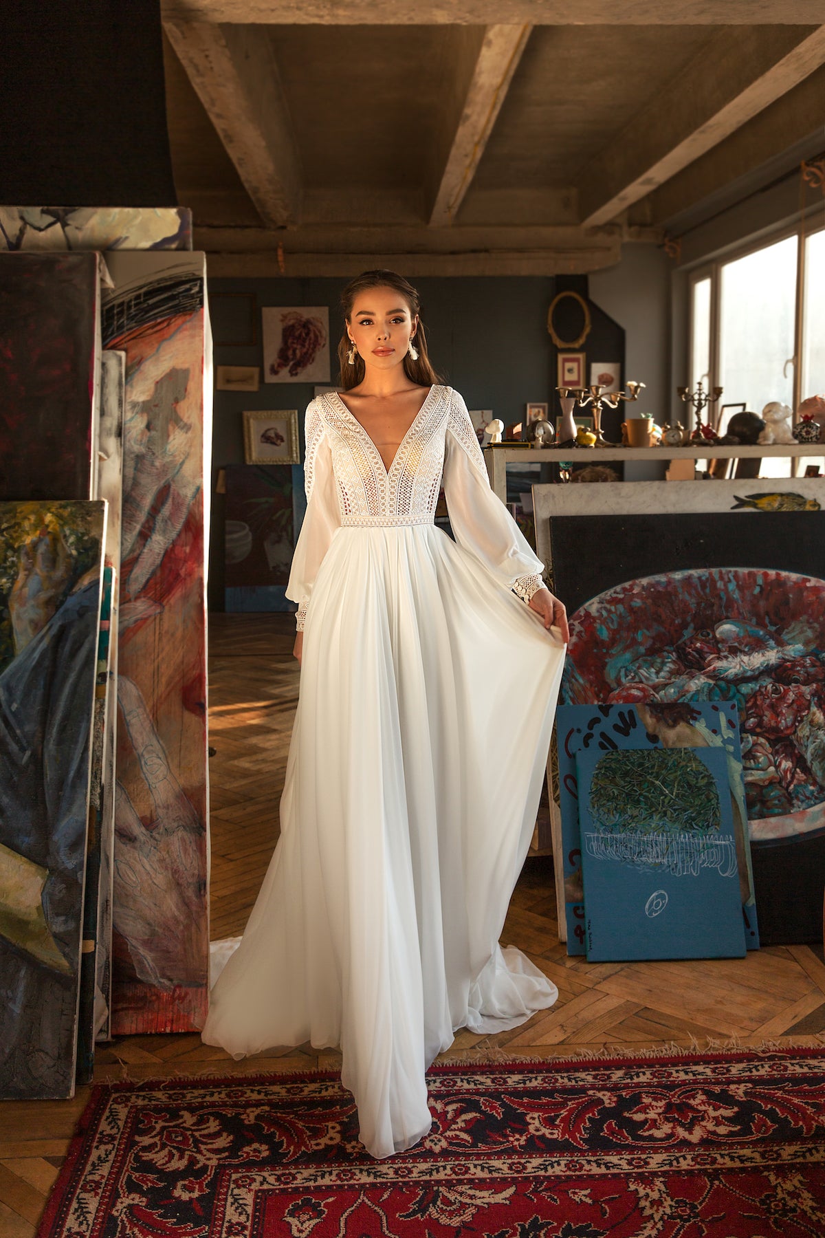 Wedding Dresses  Tagged "Long Sleeve" Svitlana's Bridal Edmonton